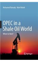 OPEC in a Shale Oil World