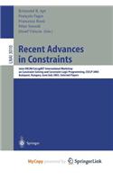 Recent Advances in Constraints