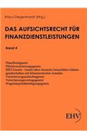 Aufsichtsrecht für Finanzdienstleistungen