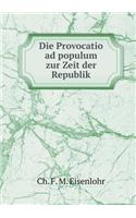 Die Provocatio Ad Populum Zur Zeit Der Republik