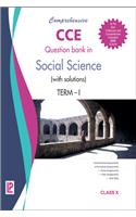 Comprehensive Cce Question Bank In Social Science (With Solutions) Term-I X