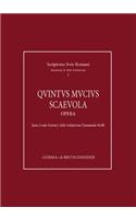 Quinto Mucio Scevola: Opera