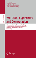 Walcom: Algorithms and Computation