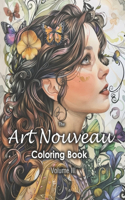 The Art Nouveau Coloring Book