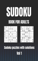 Sudoku Book For Adults