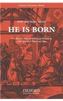 He is born