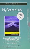 MySearchLab with Pearson eText -- Standalone Access Card -- for Argumentation and Critical Decision Making