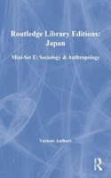 Rle: Japan Mini-Set E: Sociology & Anthropology
