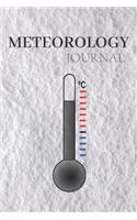 Meteorology Journal: Weather Watcher Notebook - Observer Log Diary To Write In (110 Pages, 6 x 9 in) Gift For Meterologist, Watchers, Girl, Kids, Men