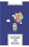 Notebook for Natures