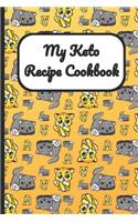 My Keto Recipe Cookbook: Cats and Kittens Cover, Blank Recipe Book to Write Personal Meals Cooking Plans: Collect Your Best Recipes All in One Custom Cookbook, (120-Recipe J