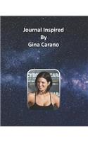 Journal Inspired by Gina Carano