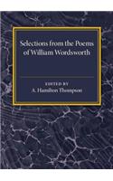 Selections from the Poems of William Wordsworth