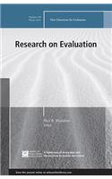 Research on Evaluation