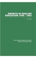 Growth in English Education