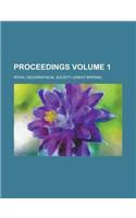 Proceedings Volume 1: (English)