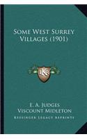 Some West Surrey Villages (1901)