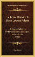 Lehre Darwins In Ihren Letzten Folgen