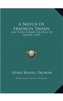 A Sketch Of Fraunces Tavern