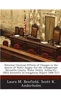 Potential Chemical Effects of Changes in the Source of Water Supply for the Albuquerque Bernalillo County Water Utility Authority