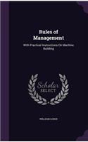 Rules of Management