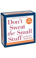 Don't Sweat the Small Stuff... 2019 Day-To-Day Calendar