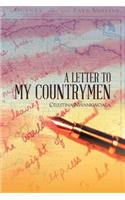Letter to My Countrymen