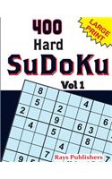400 Hard SuDoKu Vol 1