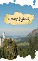 Notary Log Book: 50 Pages, 5.5 X 8.5 French Chateau