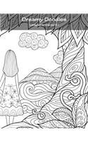 Dreamy Doodles Coloring Book for Grown-Ups 1 & 2