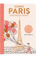 Iconic Paris Coloring Book