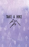 Take A Hike, Hiker's journal
