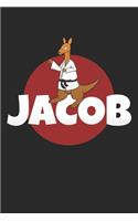 Jacob Notebook: Personalized Journal 6x9 inches with 120 Lined Pages - Individualized Notebook For Kids