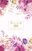 2020 Planner Weekly and Monthly: Jan 1, 2020 to Dec 31, 2020 Weekly & Monthly Planner + Calendar Views - Inspirational Quotes and Watercolor Pink Flower Floral Cover - - December 20