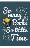 So many books so little time