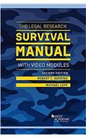 The Legal Research Survival Manual with Video Modules