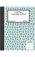 Graph Composition Notebook 5 Squares per inch 5x5 Quad Ruled 5 to 1 100 Pages: Cute Funny Pineapple Gift Notepad / Grid Squared Paper Back To School Gift Notebook For Math Teens Science Adults Students Programmers note taking a