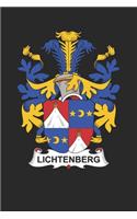 Lichtenberg: Lichtenberg Coat of Arms and Family Crest Notebook Journal (6 x 9 - 100 pages)