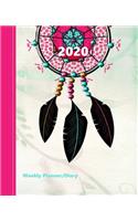 Dream Catcher: Vision Board Goals Diary Week To View January to December(1 Planners One Year 2020)