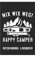 Nix Wix Weg Happy Camper Reisemobil Logbuch