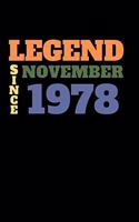 Legend since November 1978