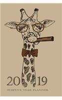 2019 Positive Year Planner: Journal Journeys Organise Your Time, Track Your Goals & Journal Creative Thoughts It's Going to Be a Good Year