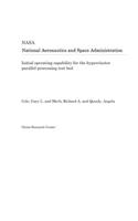 Initial Operating Capability for the Hypercluster Parallel-Processing Test Bed