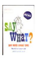 Say What? New Words Around Town