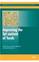 Improving the Fat Content of Foods