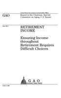 Retirement income