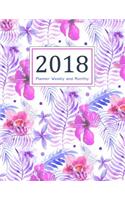 2018 Planner Weekly and Monthly