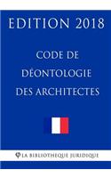 Code de déontologie des architectes