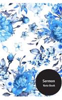 Sermon Note Book: Portable Christian Gift Journal Notebook To Write In. For Sermon Notes, Planning and Devotional. (Ruled 6x9 Journal) Paperback - March 04, 2018