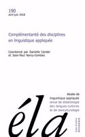 Etudes de Linguistiq